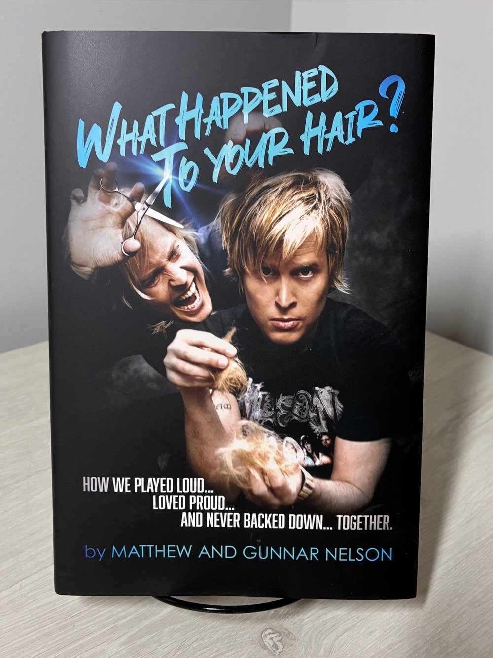 What Happened To Your Hair Nelson Brothers HB 1st Ed Rock Memoir 2025